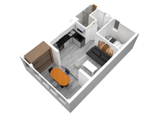 Plantegning af Appartement Cap Estivales