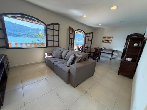 Et opholdsområde på Casa Sol de Mangaratiba