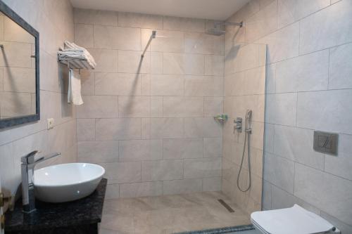 Koupelna v ubytování Machakhela inn - Winery and Resort