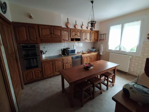 Nhà bếp/bếp nhỏ tại Appartement Le cabanon