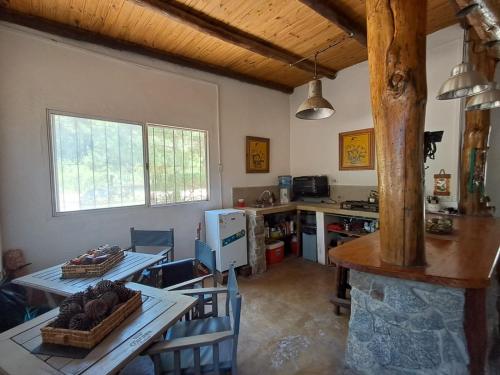 Kuchyň nebo kuchyňský kout v ubytování Casa en Zagarzazu