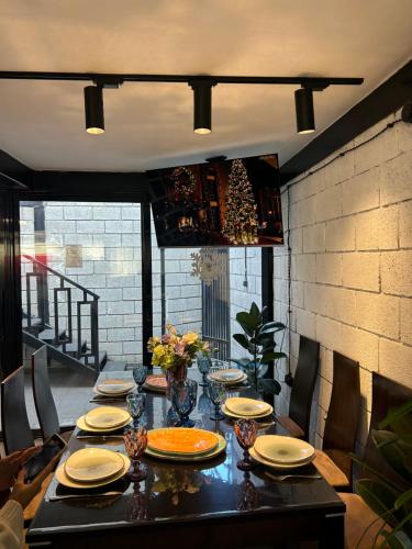 Posezení v ubytování Tiroents Hotel