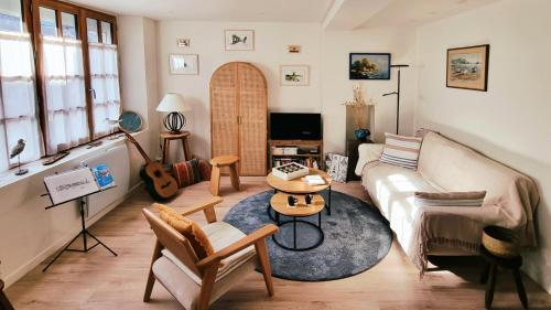 Chez Marie, Plage 420m, Batz sur Mer, 2 pers, BB -9m