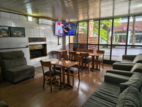 Et opholdsområde på Hotel Cassino Bagé