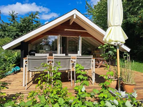 Zahrada ubytování Nature Retreat By Jægerspris Beach