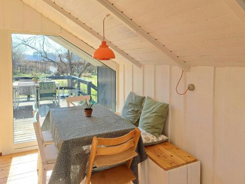 Posezení v ubytování Nature Retreat By Jægerspris Beach