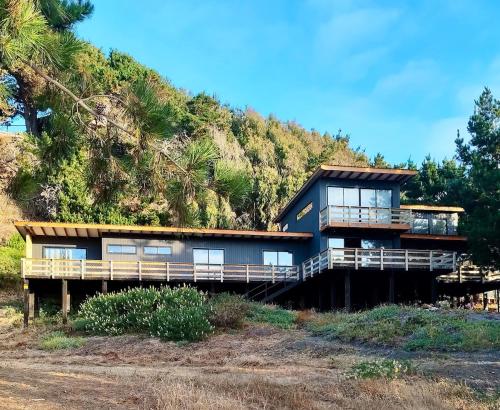 Budova, kde se prázdninový dům nachází