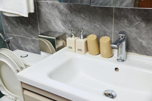 Et badeværelse på Hotel Lâm Anh 35