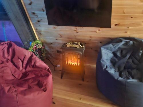 Et opholdsområde på Redi house