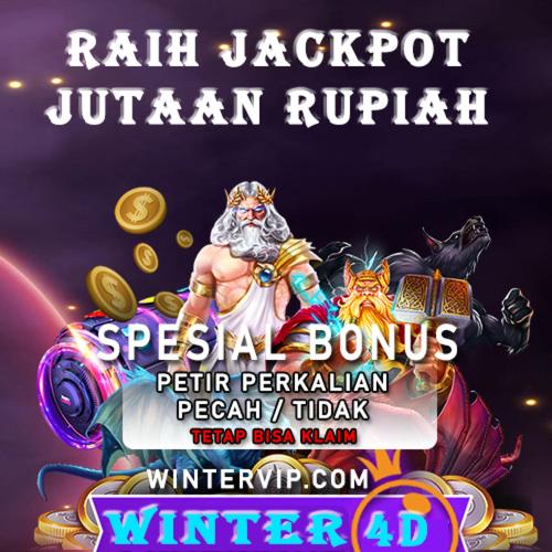 a poster for a circus with a lion and a demon at winter4d in Nangapinoh