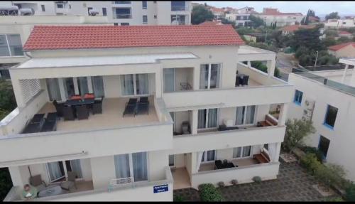 Bygningen som lejligheden ligger i