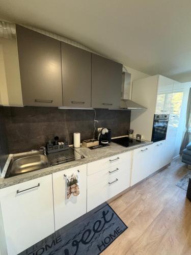 Køkken eller tekøkken på Chamkoria Borovets luxury apartment view