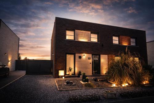 Bygningen som villaen ligger i