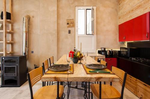 Køkken eller tekøkken på Lenico Beachfront Suites