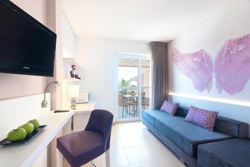 Χώρος καθιστικού στο Aparthotel Tropic Garden