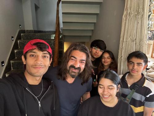 Gæster der bor på Buddha house 2