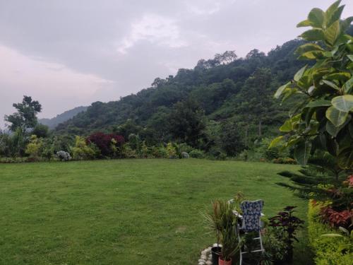 Naturlandschaft in der Nähe des Privatzimmers