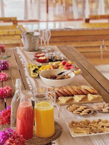 Mad i villaen eller i nærheden