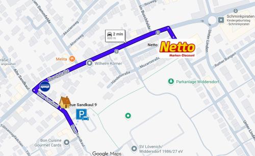 Fotografie z fotogalerie ubytování House with garden & private parking in Cologne v Kolíně