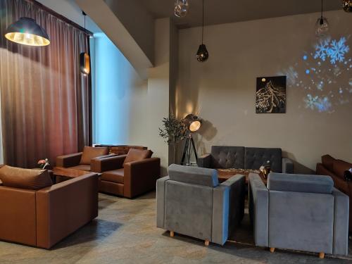 Et opholdsområde på Jazzy Apartment, Kechi House Tsaghkadzor