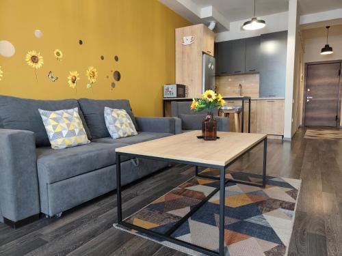 Køkken eller tekøkken på Jazzy Apartment, Kechi House Tsaghkadzor