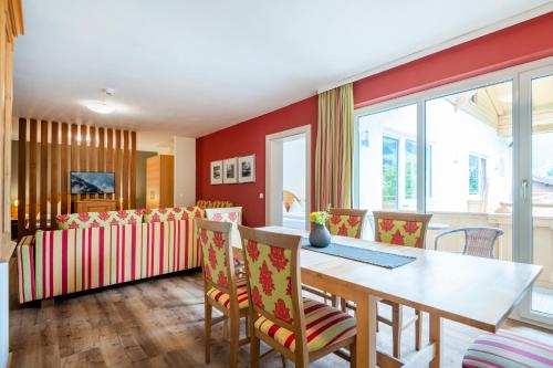 Et opholdsområde på Arkadia Apartments