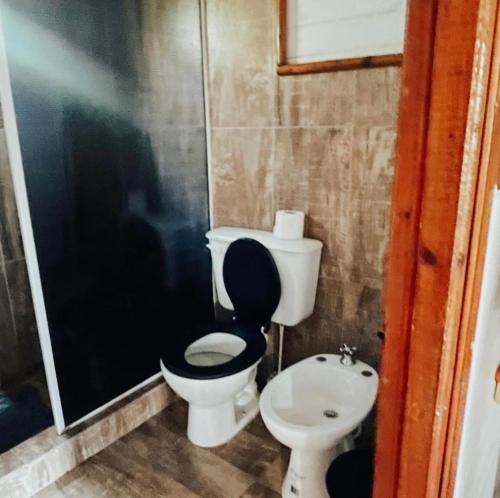 Et badeværelse på Lodge Parana Ranch