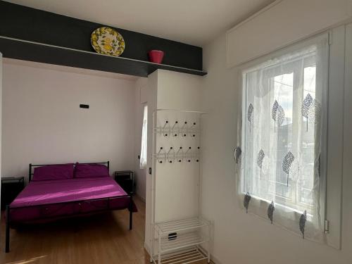 Giường trong phòng chung tại Lemon house