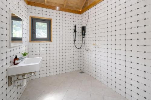 Phòng tắm tại Moonking Chalet