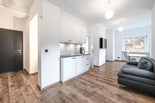 Køkken eller tekøkken på Club Alpenresidenz Gastein