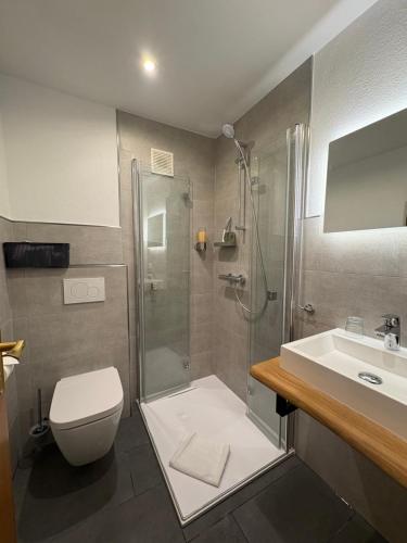 Koupelna v ubytování Berghotel Hohegeiß