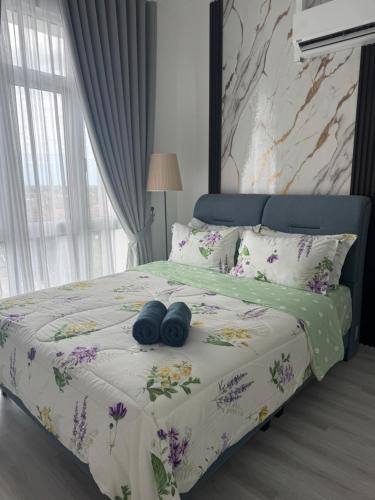 Giường trong phòng chung tại Residence 19 Apartments