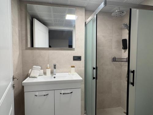 Um banheiro em Deka Evleri