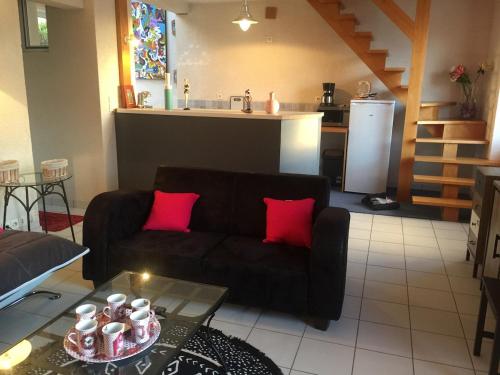 Posezení v ubytování Vue exceptionnelle sur le port - REVE DE MER