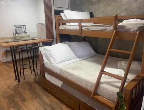 En eller flere senge i et værelse på Pousada Verde Serrath