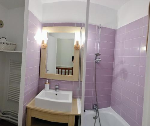 Et badeværelse på La bulle de Lily