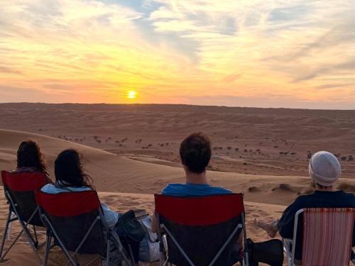 Naturlandskabet i nærheden af villaen