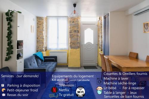 Charme ancien à 200M Château