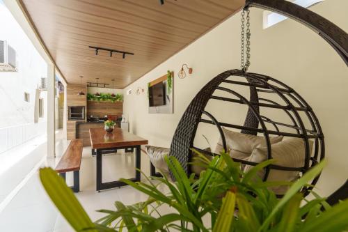 Kuchyň nebo kuchyňský kout v ubytování Casa com 5 quartos e piscina em Piranhas-Alagoas