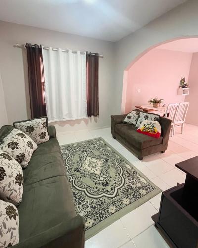 Et opholdsområde på Pousada familiar