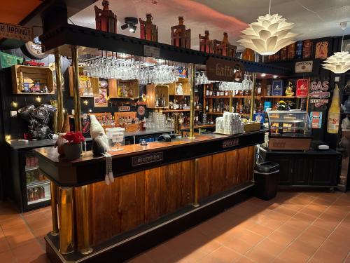 Loungen eller baren på Sørreisa Hotell