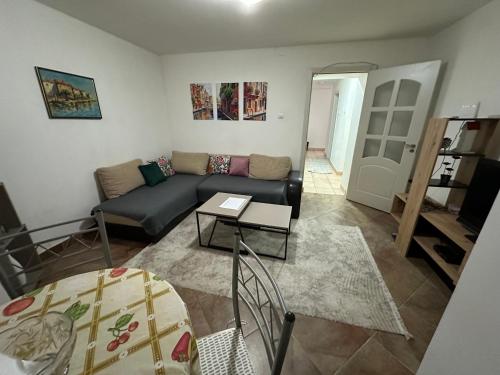 Posezení v ubytování Podgorica city center apartment