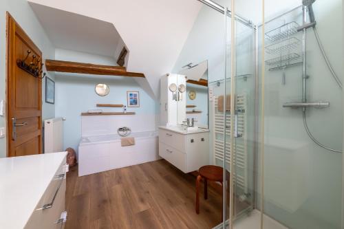 Koupelna v ubytování Le Plexus - Sérénité & relaxation - Villa 9 personnes