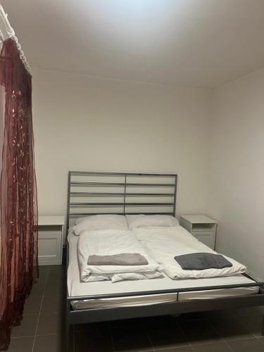 Postel nebo postele na pokoji v ubytování Big apartment in Brandýs nad Labem