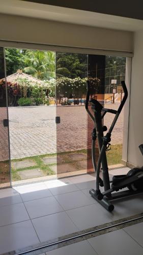 Fitnesscentret og/eller fitnessfaciliteterne på Aluguel de Temporada Bosque de Guarajuba