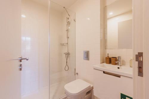 Et badeværelse på Cozee Camoes