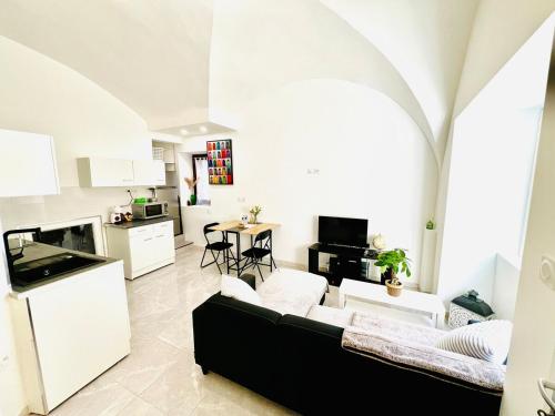 Køkken eller tekøkken på Joli studio au cœur de village