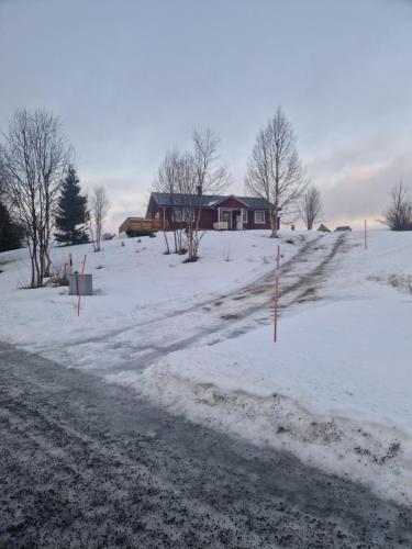 Ånnstugan in de winter