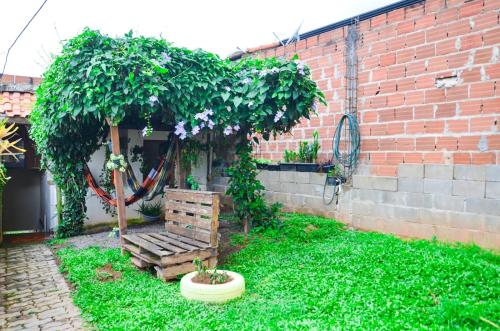 Een tuin van Casa clima da montanha 1