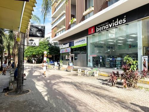 Das Gebäude in dem sich das Hotel befindet